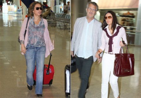 Cissa Guimarães , Pedro Bial e Patrícia Poeta